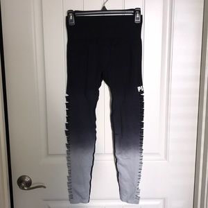 VS PINK ombré cutout leggings